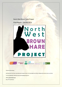 North West Brown Hare Project Final Report – January 2013