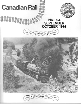 Canadian Rail No394 1986