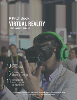 Virtual Reality 2015 Analyst Report