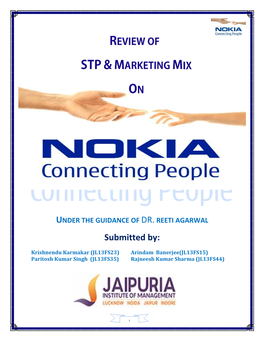 Marketing Mix of Nokia