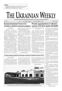The Ukrainian Weekly 2006, No.46