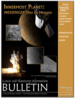 Innermost Planet: MESSENGER Flies by Mercury