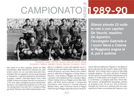 1989-90 Serie B E’E Silenzi Sfonda 23 Volte