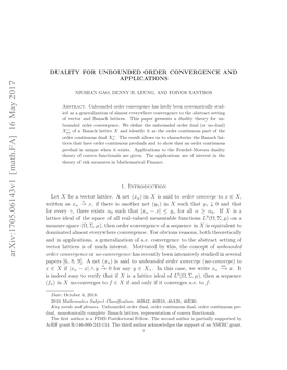 Duality for Unbounded Order Convergence and Applications