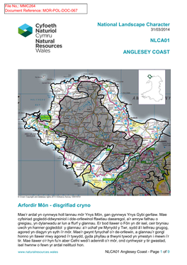 NLCA01 Anglesey Coast - Page 1 of 9