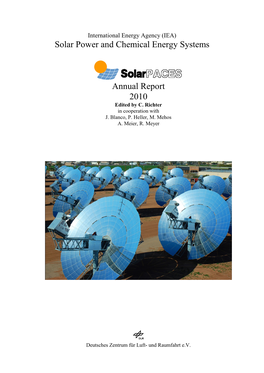 Solar Power and Chemical Energy Systems