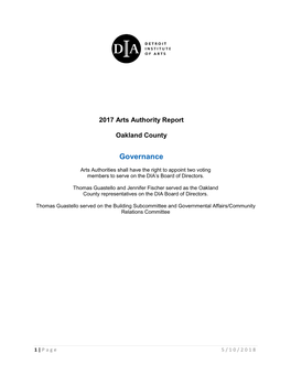 Oakland County Arts Authority