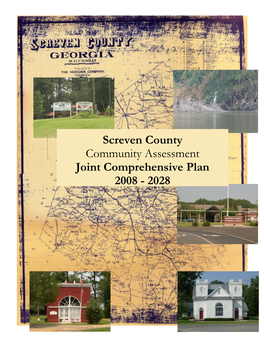 Screven County Community Assessment Joint Comprehensive Plan 2008 - 2028