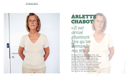 Arlette Chabot « Il Est Arrivé Plusieurs Fois Qu’On Demande Ma Tête