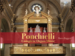 Complete Organ Music Amilcare Ponchielli 1834-1886 Complete Organ Music