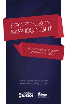 2015 Awards Night Program