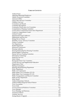 Annual Town Report FY 2003