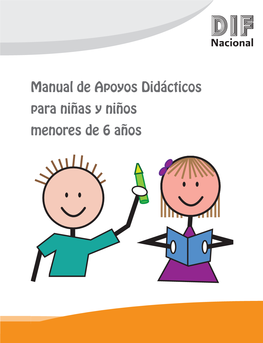 Manual De Apoyos Didácticos Para Niñas Y Niños Menores De 6 Años