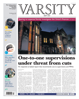 One-To-One Supervisions Under Threat from Cuts