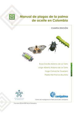 Manual De Plagas De La Palma De Aceite En Colombia