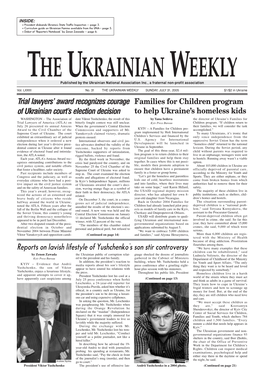 The Ukrainian Weekly 2005, No.31