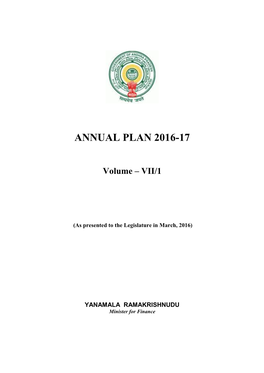 Annual Plan 2016-17