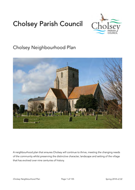 11. Cholsey Plan V2.32