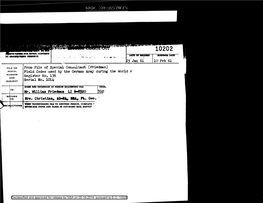 Field Codes Used by the German Army During the World War