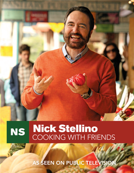 AS SEEN on PUBLIC TELEVISION Nick Stellino Cooking with Friends