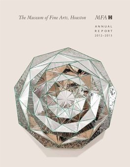 2012–2013 MFAH Annual Report