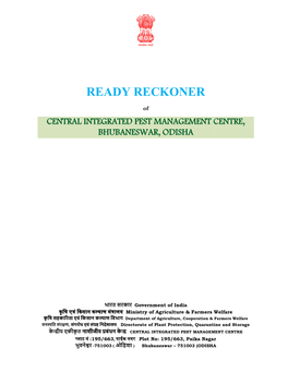 Ready Recko Ready Reckoner