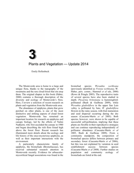 Chapter 3 Plants and Vegetation
