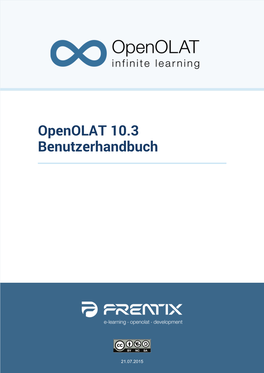 Openolat 10.3 Benutzerhandbuch