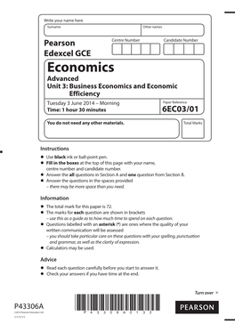 Pearson Edexcel