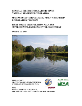 General Electric/Housatonic River Natural Resource Restoration