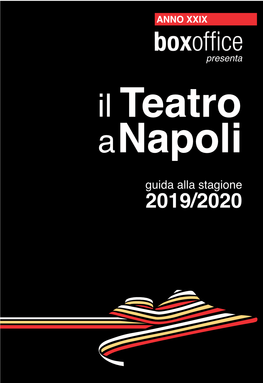 Il Teatro Anapoli ANNO XXIX