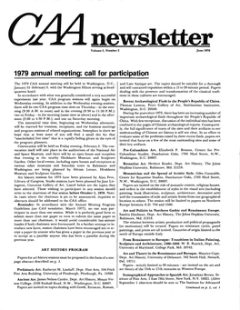 June 1978 CAA Newsletter