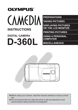 D-360L Miscellaneous