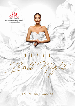 Grand Ball Night Event Program Booklet