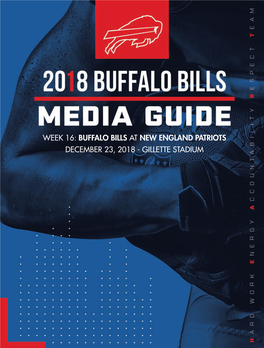 Week 16: Buffalo Bills at New England Patriots December 23, 2018 - Gillette Stadium Thursday, Aug