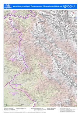 Iraq- Sulaymaniyah Governorate, Chamchamal District