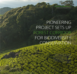 Pioneering Project Sets up Forest Corridor for Biodiversity Conservation
