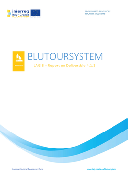 BLUTOURSYSTEM LAG 5 – Report on Deliverable 4.1.1