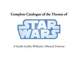 Star Wars Catalogue Contents