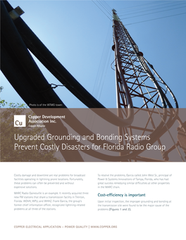 Upgraded Grounding and Bonding Systems Prevent Costly Disasters for Florida Radio Group