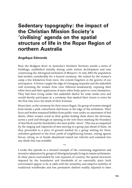 Transgressions: Critical Australian Indigenous Histories