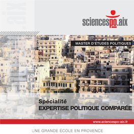 EXPERTISE POLITIQUE COMPARÉE Sciencespo.Aix