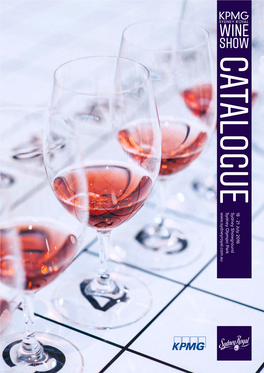 2016 KPMG Sydney Royal Wine Show Results Catalogue