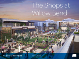 The Shops at Willow Bend Plano, Texas