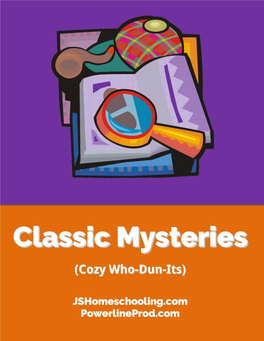 Classic Mysteries Reading List