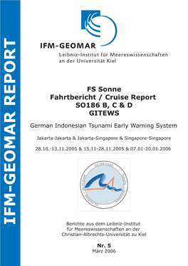 Ifm-Geomar Report