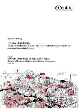 FAMILY BUSINESSES International Family Business and Moroccan Family Business, Between Opportunities and Challenges