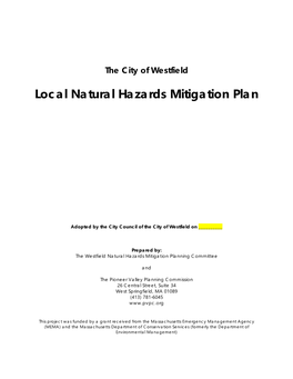 Local Natural Hazards Mitigation Plan