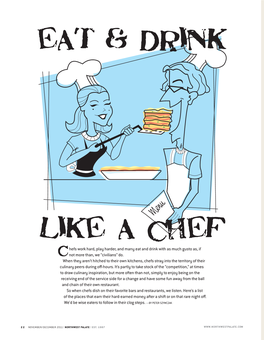 Eat & Drink Like a Chef