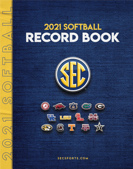 SEC 2020 Softball Record Book